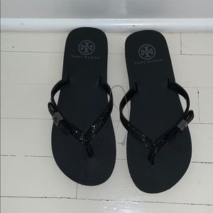 Black Tory Burch sandals